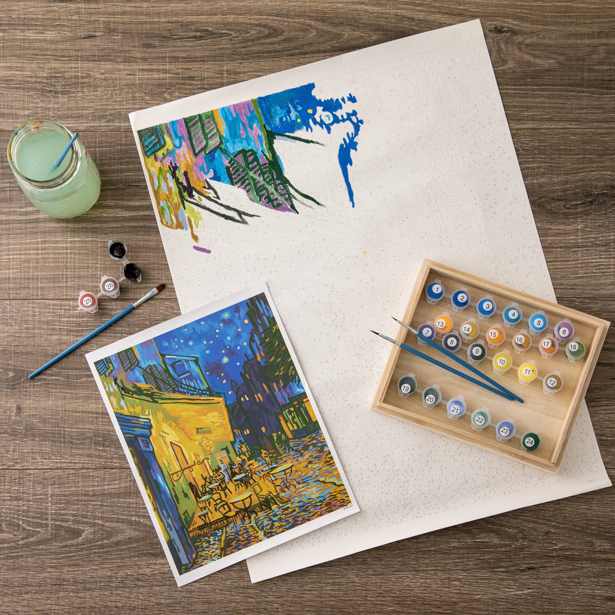 Terrace at Night Paint-by-Number Kit by Artist's Loft™ Necessities™